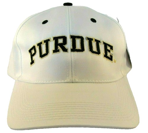 Vintage 80s Purdue Boilers Knit Newsboy Hat Cap Pom USA | eBay