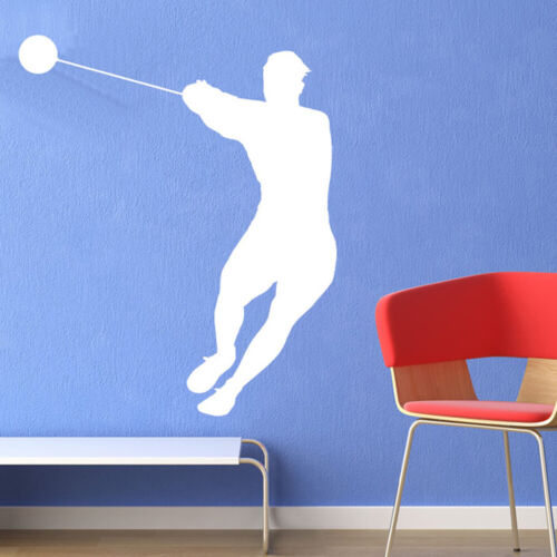 Hammer Throw Athletics Sports Wall Sticker WS-18661 - Picture 1 of 10
