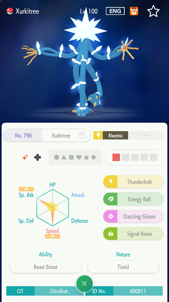 Ultra Shiny 6IV MIMIKYU // Pokemon Sword and Shield // Lv100 Competitive  Battle Ready Set EV Trained Stats free Masterball // Fast Trade -   Denmark