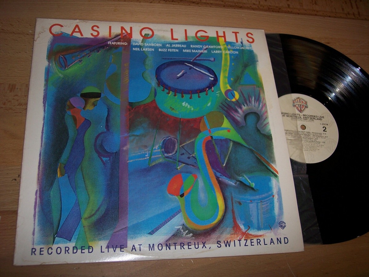 NM 1982 Casino Lights Recorded Live Montreux Switzerland LP Album