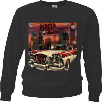 Sweatshirt American Hot Rod - US Car - Custom - Route 66 - V8 - Achtzylinder Hot