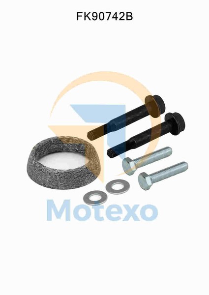 FK90742B Katalysator Montagesatz Opel Astra F 1.6 1/1996 - 8/1998-image