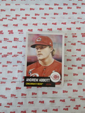💥 ANDREW ABBOTT RC 💥 Topps Living Set Card #707 Cincinnati Reds- In hand