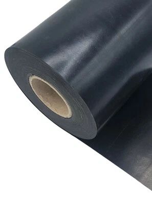 MARKENLOS NR/SBR Gummiplatte | Dicke 1mm | Breite 1,20m Gummimatte | Gummiunterlage 120cm