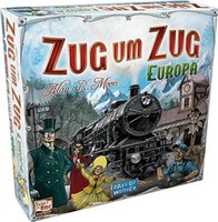 Days Of Wonder, Unbox Now, Zug Um Zug – Europa, Grundspiel, Familienspiel, Brett