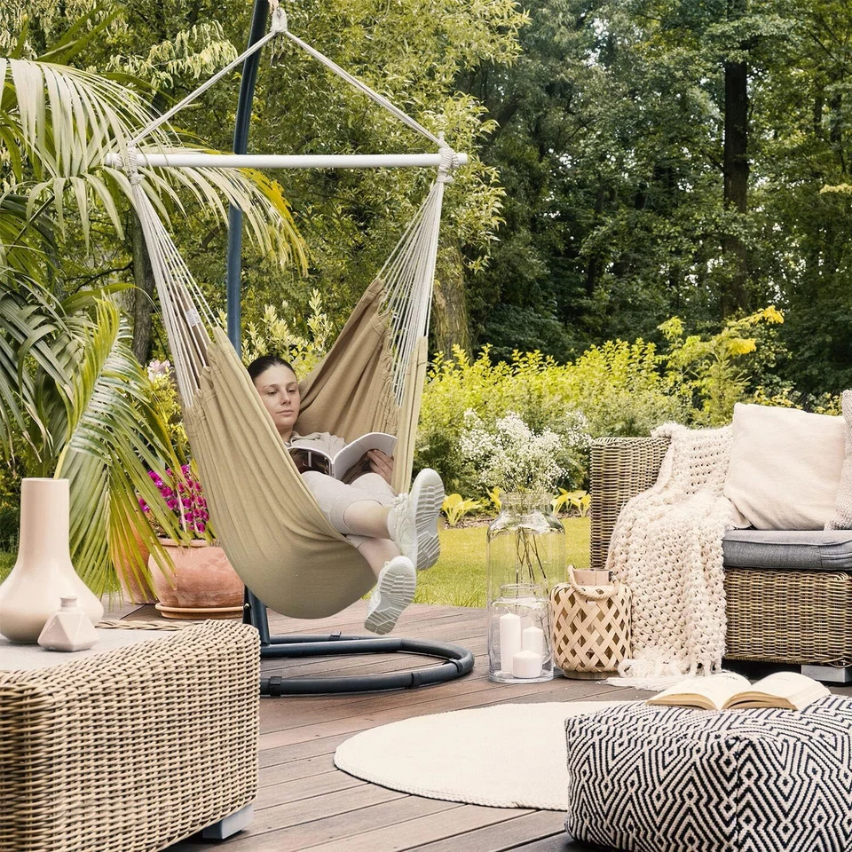 Hängesessel Comfort Swinging Chair Hängematte Indoor und Outdoor Hängestuhl - Bild 3 von 4