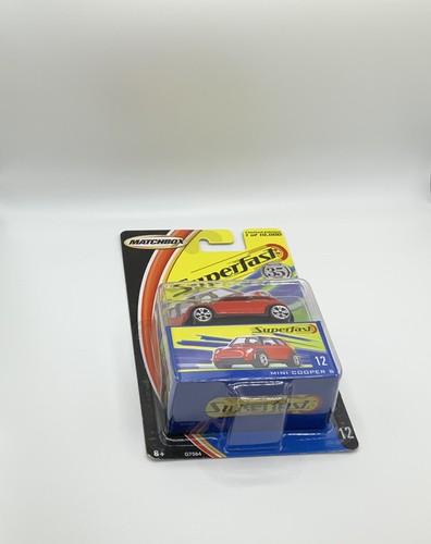 Matchbox Superfast Limited Edition **RED** Mini Cooper S #12-SHIPS FAST🔥🔥NIP - Picture 2 of 3