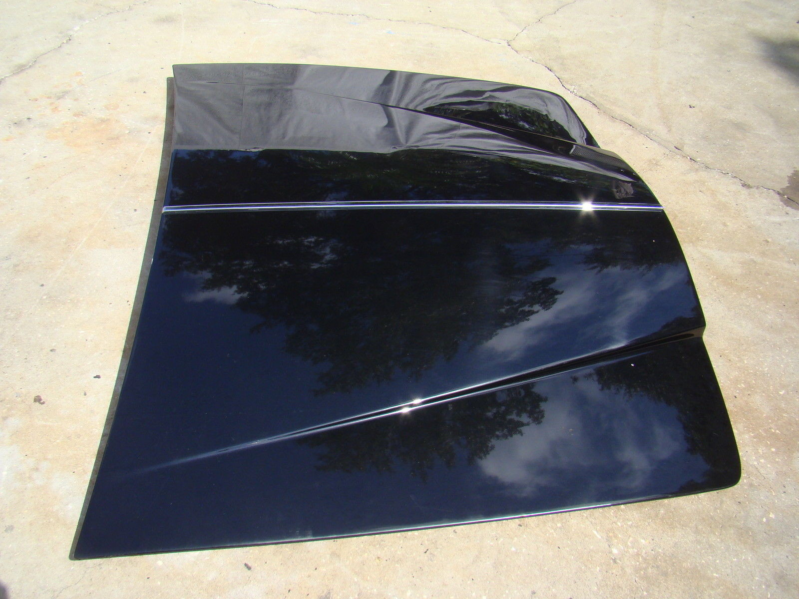 ROLLS ROYCE HOOD SILVER SPUR 90 BLACK