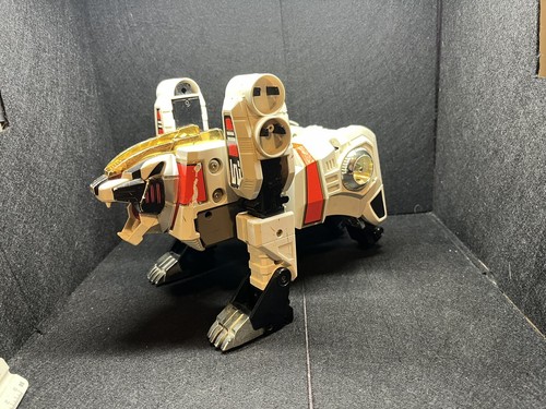 Original Power Rangers WHITE TIGER ZORD Bandai 1994 Robot Vintage *Untested* - Picture 8 of 14