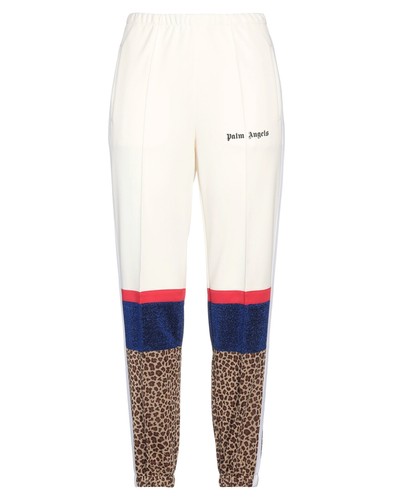 RRP €580 PALM ANGELS Jogger Seam Front Trousers Size L Patchwork Leopard - Picture 3 of 6