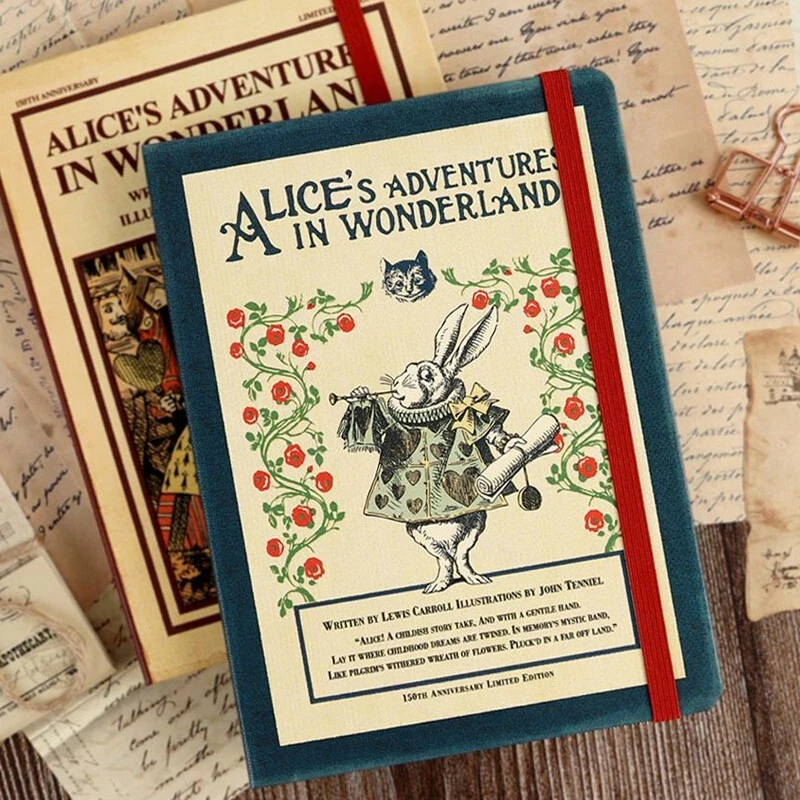 7321 design Alice White Rabbit Undated Planner Scheduler Diary Journal Korean Foto 3 de 4