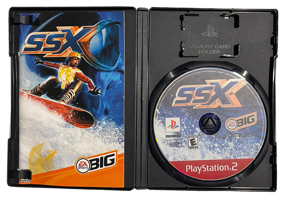 SSX Sony PlayStation 2 2000 PS2 Greatest Hits Complete CIB Free
