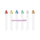 2mm Round Diffused Red Yellow Blue Green White Orange LED Leds Diode Light Lamp
