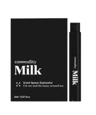 Commodity Milk Expressive Boxed Spray Sample 0.07oz/2mL NEW!!