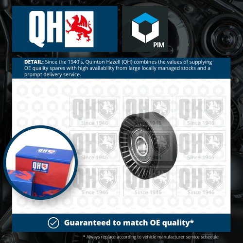 Aux Belt Idler Pulley fits FIAT STILO 192 1.6 01 to 08 182B6.000 Guide