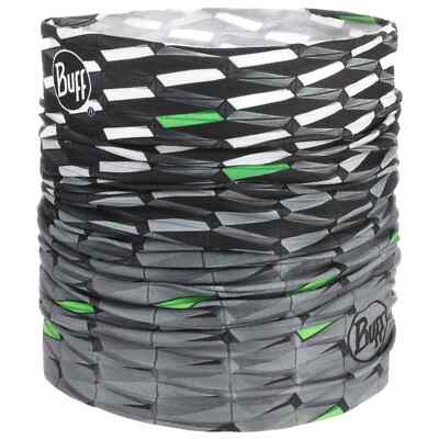 BUFF Geotrik Grey Multifunktionstuch Bandana Stirnband Halstuch Gesichtsschutz