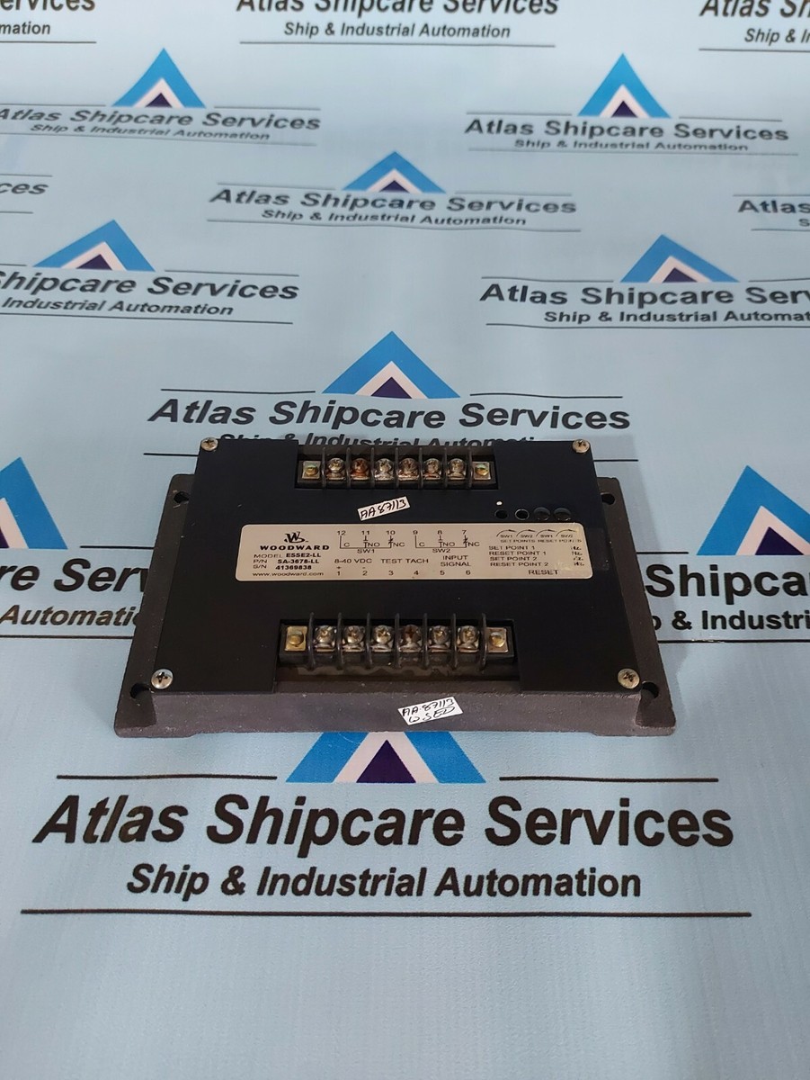 WOODWARD ESSE2-LL SA-3678-LL ELECTRONIC SPEED SWITCH | eBay
