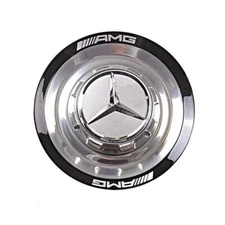 GENUINE Mercedes Benz W223 W232 W254 AMG Chrome Center Cap NEW 00040064007756