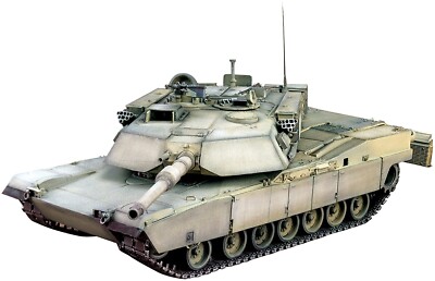 ITALERI - ABRAMS M1 A1 HI Tank zum Zusammenbauen und Lackieren - 1/35 - ITA6438