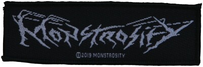 MONSTROSITY - Logo - 10,4 cm x 3,4 cm - Patch - 166116