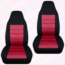 Nice Two Tone Car Seat Covers Fits Smart Fortwo 2008 To 2013 Choice Of 25 Colors