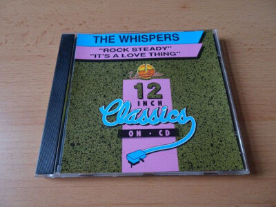 Maxi CD The Whispers - Rock Steady & It`s a love thing - 1988 - RARE