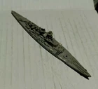 VINTAGE 1/1200 SCALE WW2 CRUISER BATTLESHIP BOAT SHIP MOD. GNEISENAL GER. 33
