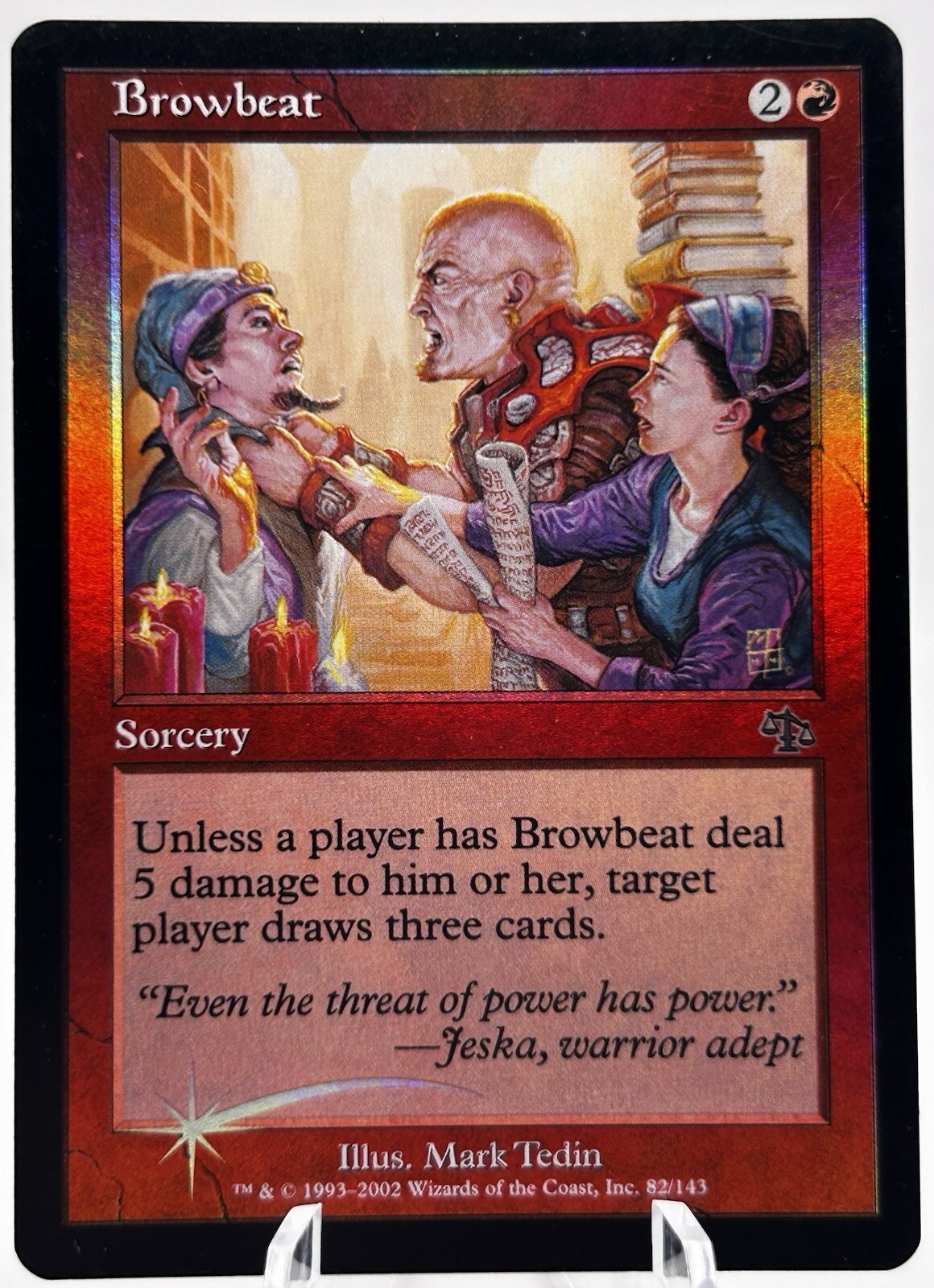 Browbeat 82/143 Foil Judgment MTG LP