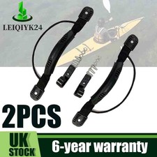 2X Kayak Handles Plastic Canoe Boat Side Mount Carry Handle with Polyester Tapes
