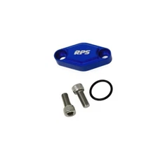 RacingPowerSports Blue Billet ATV Parking Brake Block Off Plate Yamaha & Honda