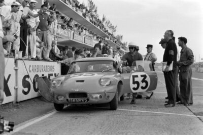 Andre Guilhaudin & Alain Bertaut, Panhard & Levassor, C D Dyna 1962 Old Photo 6