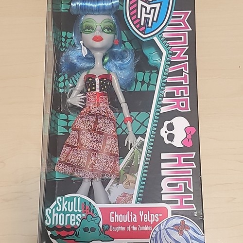 Monster High Skull Shores Ghoulia Yelps Mattel 2011 Swimsuit Sunglasses New NIB - Picture 16 of 18