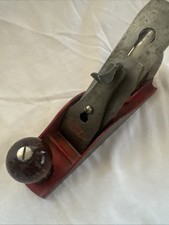 Vintage Dunlap Wood Planer Great Planer Made In USA sharp Blades 9 3/4” X 2 .25”