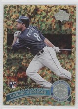 2011 Topps Update Cognac Diamond Anniversary Carlos Peguero #US183 0j2