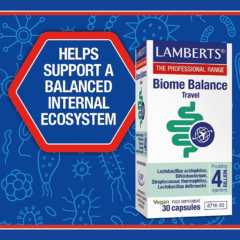 Lamberts Biome Balance Travel - 30 Capsules