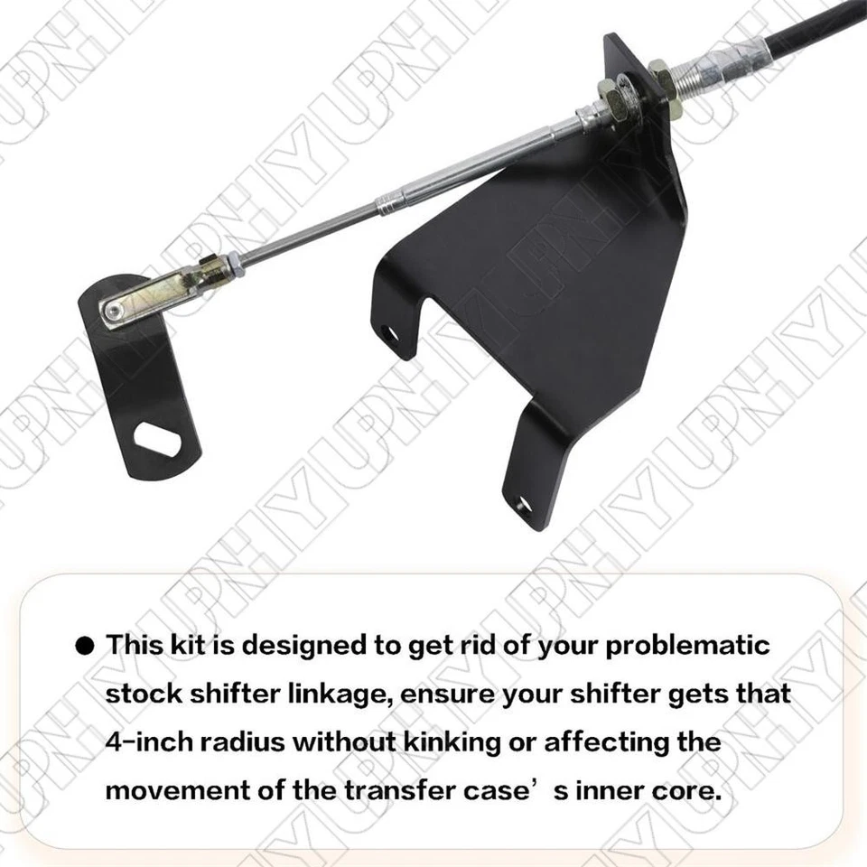 Transfer Case Cable Shift Linkage Upgrade J0048041 For 1997-06 Jeep Wrangler TJ - Image 3 of 4