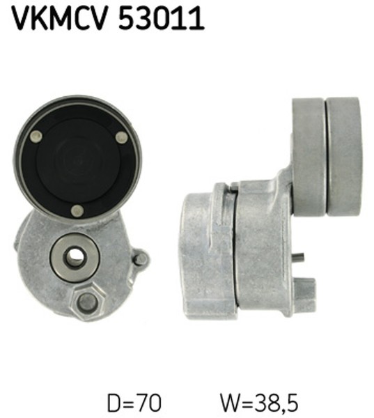 Riemenspanner Keilrippenriemen SKF Vkmcv 53011 FüR Premium Midlum FL Renault FE-image