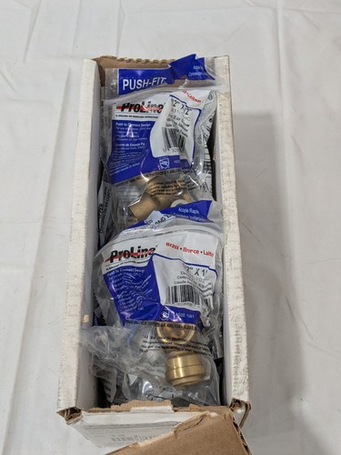 1/2" Push-to-Connect Tube x FNPT x Tube x Female Fitting Qty 10 631-103HC