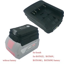 USB Battery Adapter with Light and Protection for Bosch 18V Power Tools