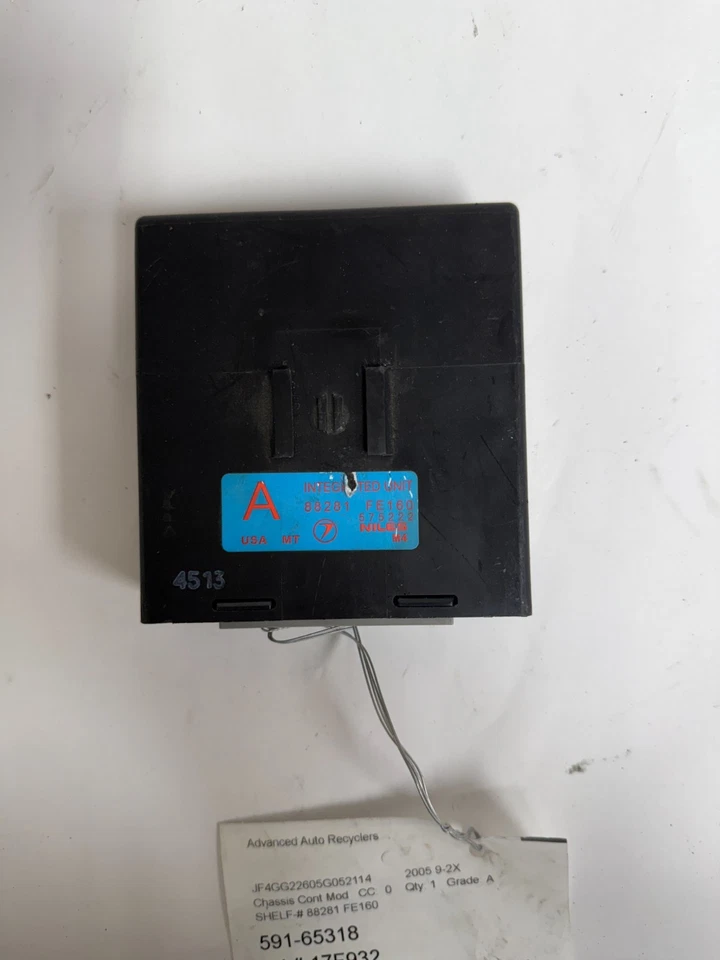 Módulo de control informático integrado Saab 9-2X 2005-2006 ECM 88281-FE160 OEM Foto 2 de 4