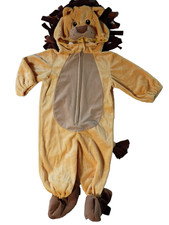 Koala Kids Baby Costume Lion Zip Up Hood 3D Lion with Mane Warm Size 12 Months