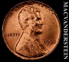 1953 Lincoln Wheat Cent- Choice Gem Brilliant Unc Luster- No Reserve #K299
