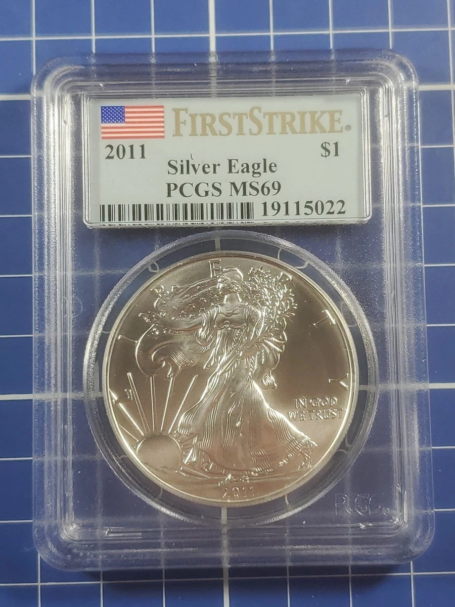 American Eagle MS 69 Graded 2011 Silver Bullion Coins for sale | eBay