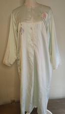 Vintage Natori Asian style Nightgown Neiman Marcus Womens M/L Polyester Gown