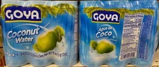 Goya Coconut Water with Pulp - 12 Pk of 8.5 oz Can Free Shipping