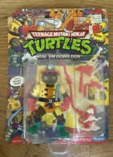 Hose 'Em Down Don Teenage Mutant Ninja Turtles TMNT 1991 Playmates Unpunched