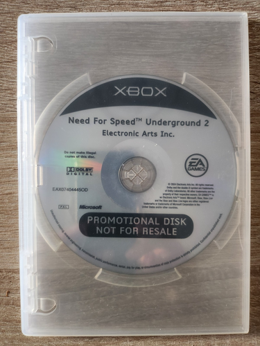 JEU GAME NEED for Speed Underground 2 NFS console Playstation 2 PS2 FR