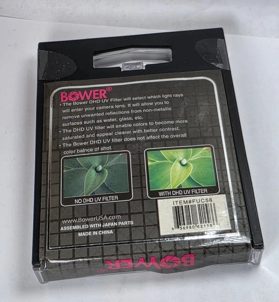 58mm Multi-Coated MC UV Lens Protector Safety Filter Guard 58 mm Japan Glass E58 - Image 3 of 3