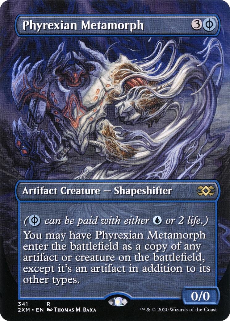 Phyrexian Metamorph (Borderless) Foil [2XM - 341 Double Masters