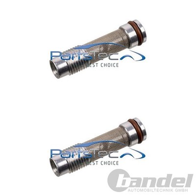 2x PARTSTEC ÖLDRUCKHALTEVENTILE SIEB FILTER passend für BMW N52 N53 N54 VANOS